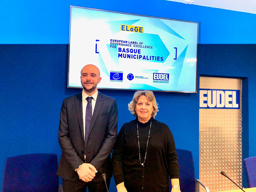 Eudel  y el Consejo de Europa impulsan la Tercera Edición del Sello de Innovación y Buen Gobierno en seis ayuntamientos vascos